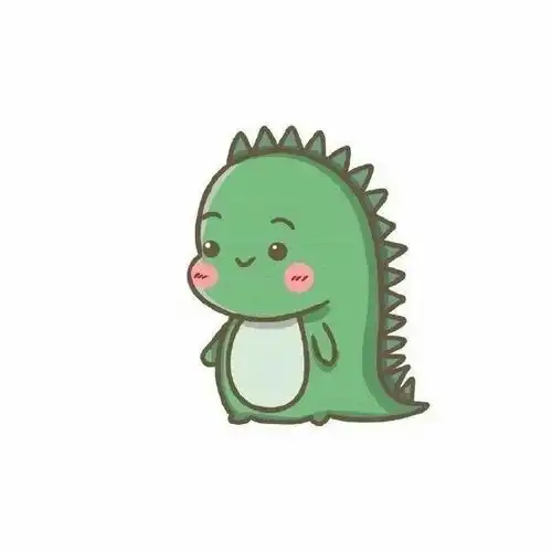 求推荐有关小恐龙的头像或者有关绿色背景图
