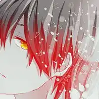 动漫头像,灰色为主,蓝色也行,侧身