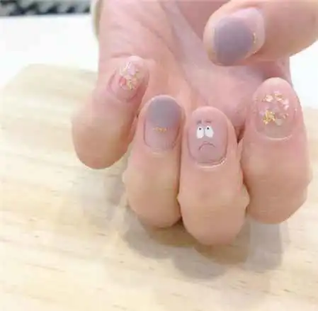 日系美甲图片2018日系唯美小清新