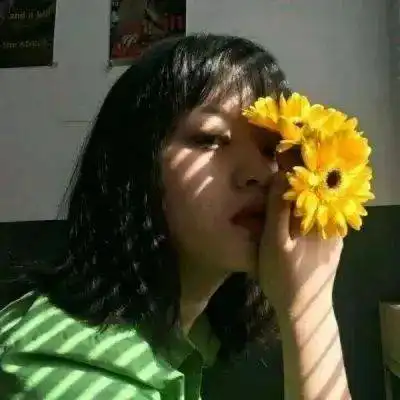 头像女绿色系欧美可爱