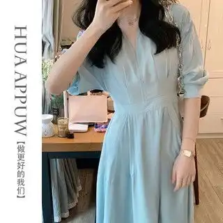 哪里买蓝色衬衫女便宜,性价比高的蓝色衬衫女推荐第3页