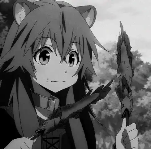 黑白系动漫女生头像他没那么喜欢你,只是刚好遇见你