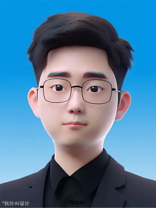 适合打工人的卡通证件照头像,用ai轻松实现头像自由