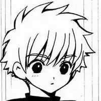 动漫情侣头像一个男的手放在嘴里头发褐色外套浅蓝色求另一个女的头像