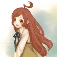 记忆里画卷的甜美可爱的卡通个性头像