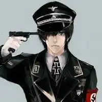 卡通军人头像男