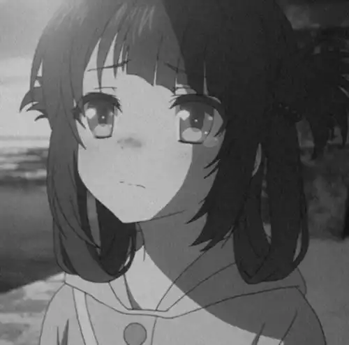 黑白女生漫头