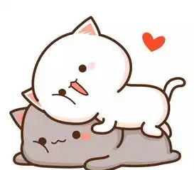 萌萌可爱情侣头像蜜桃猫专场