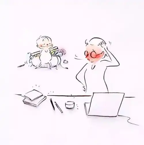 这个妈妈画了一组带娃漫画,火了