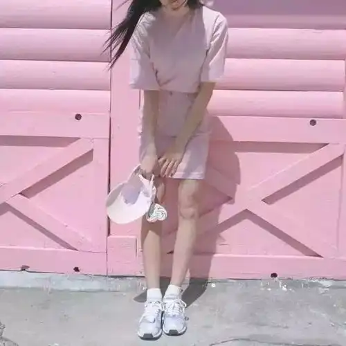 粉红系头像粉色