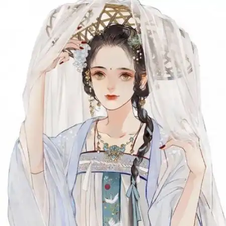 古风美女动漫头像,穿古装的女子最美了