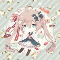 粉色系头像男生二次元女