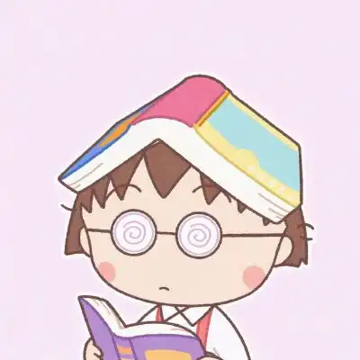 蓝色系姐妹头像卡通小萌