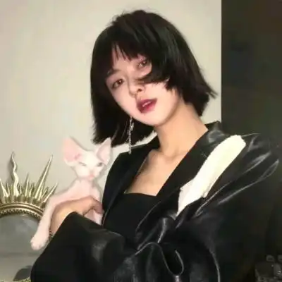 头像高冷霸气黑色系不露