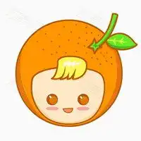 带橘子的微信卡通头像