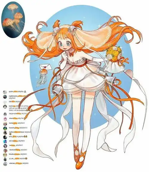太有才了,他把海洋生物画成酷炫的卡通人物,鲍鱼让人意想不到