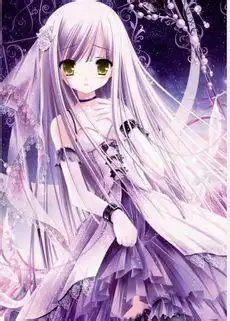 蓝色妖姬女生动漫头像