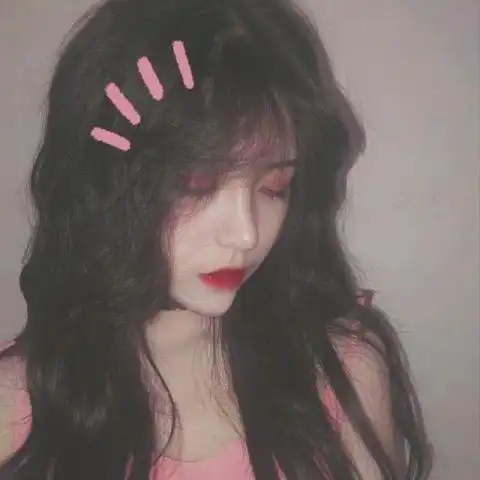 微信韩系风格女生头像女