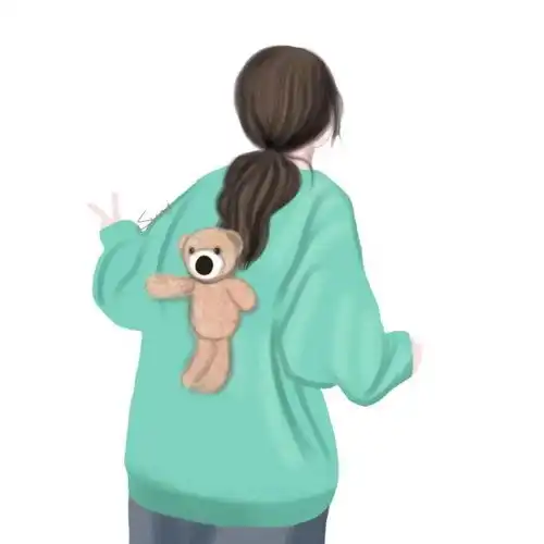 动漫情侣头像我喜欢独处,除非和你相处