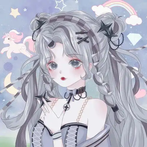 敲高清的动漫闺蜜头像合集