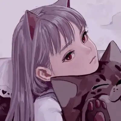 唐崎夜雨好看的二次元女生头像