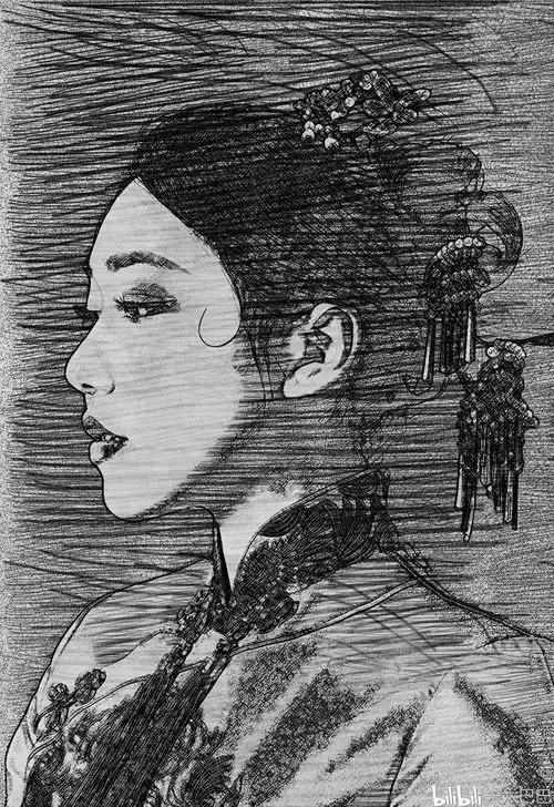 今天给大家享一款超级逼真的照片转素描手绘ps动作,转换的效果非常棒
