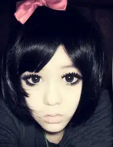 非主流短发女生头像