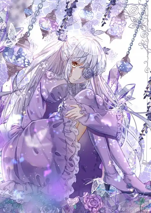 国人画师月半狼叫他的笔下竟能画出这么多的华丽造型