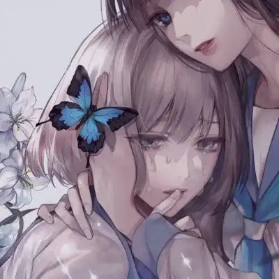 优质动漫女头可爱系闺蜜