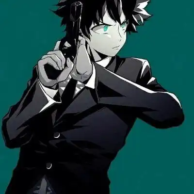 动漫头像男生帅气冷酷紫