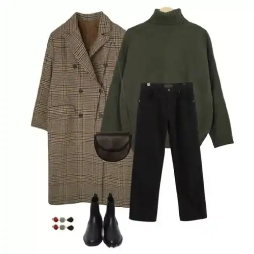 18套冬季搭配穿出休闲复古风