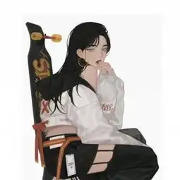 动漫女生头像高贵冷艳郑