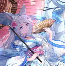 二次元和风美图华丽少女系列,小鸟依人,千姿百态的小姐姐真是太棒了