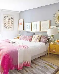 粉色系卧室构造图片大全