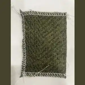 采购墨绿色毛纺面料,如图所示