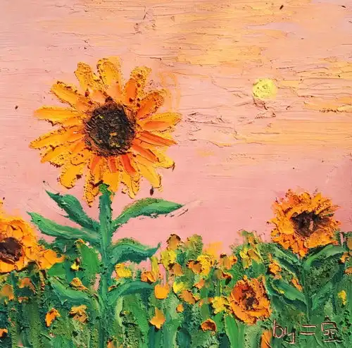 油你更精彩元旦一起棒创意油画棒diy