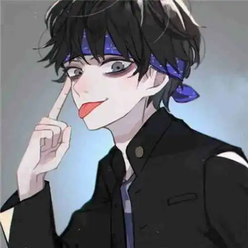 厌世头像男高级脸动漫