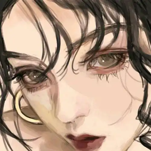 精选火爆抖音的100张头像,手绘插画复古港风欧美清新文艺唯美古风5大系列等着你来换