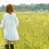 唯美系列女生个性qq头像再让时间停住把自己看清楚