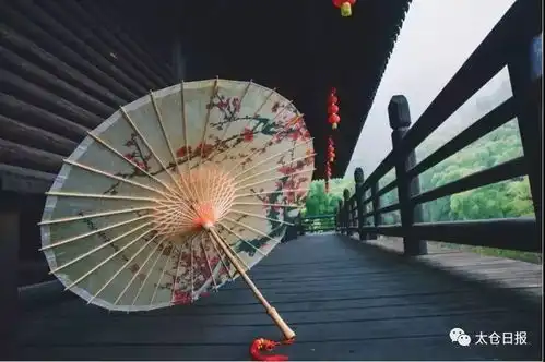 国庆假期,去浏河古镇免费diy创意油纸伞,约吗