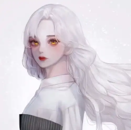 动漫女头发光不是太阳的权利你也可以