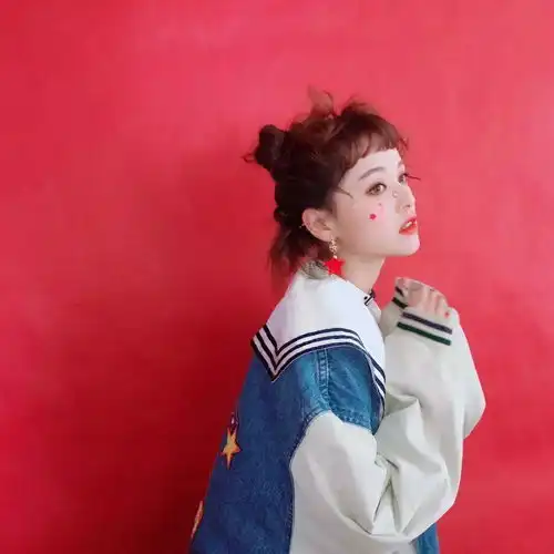 头像大红色好看系列