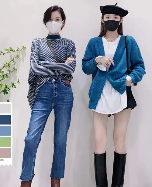 这对闺蜜的色彩搭配也太飒了吧显白又显瘦,每一套都好美