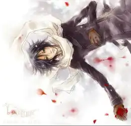 求戴围巾的动漫人物的图片...