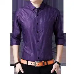 2019年男士时尚简约商务衬衫