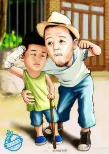 爸爸去哪儿五娃和爸爸们的美照封面图走红网络