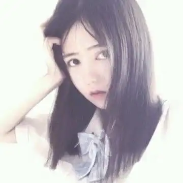 清纯系女神微信头像