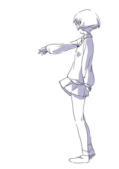 二次元人体的光影处理技巧,几分钟就能学会的绘画小教程