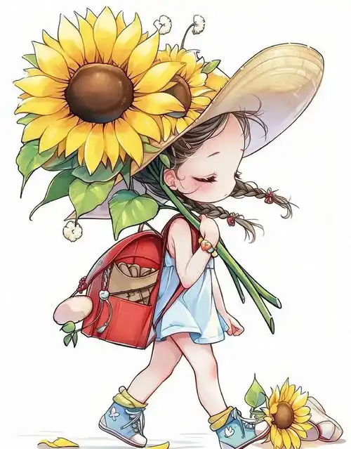 治愈系微信头像总有一米阳光,心就有了方向