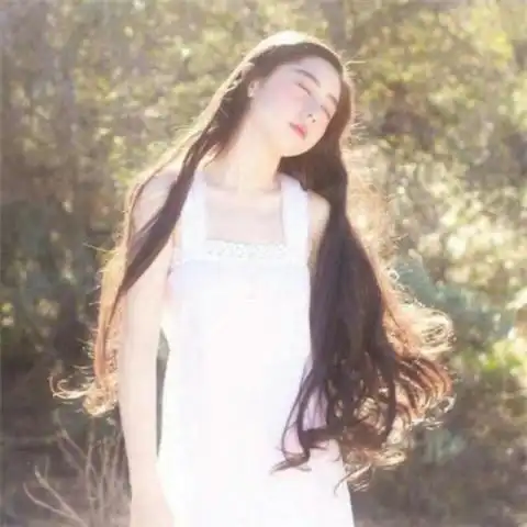 唯美复古森系女生头像